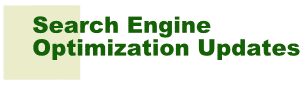 Search Engine Optimization Updates